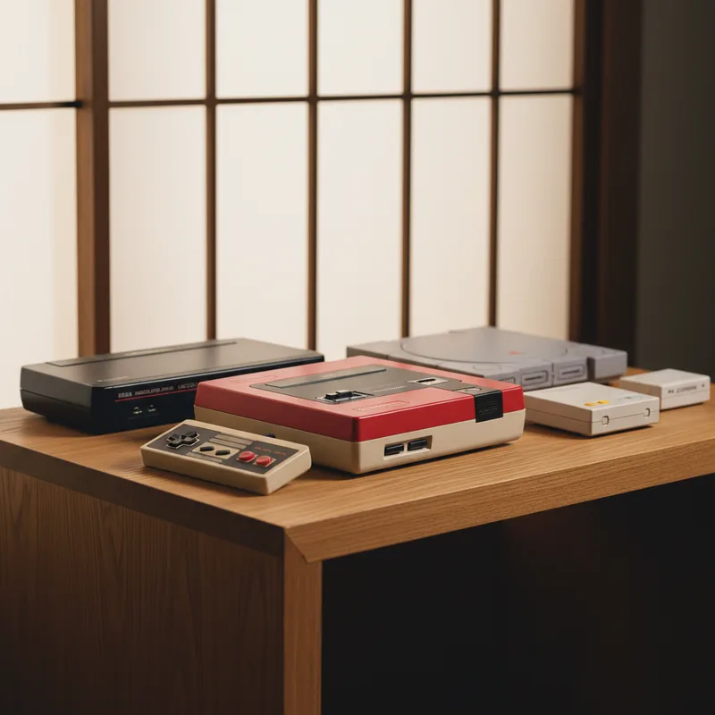 Console de jeux ancienne : trésors du rétrogaming made in Japan