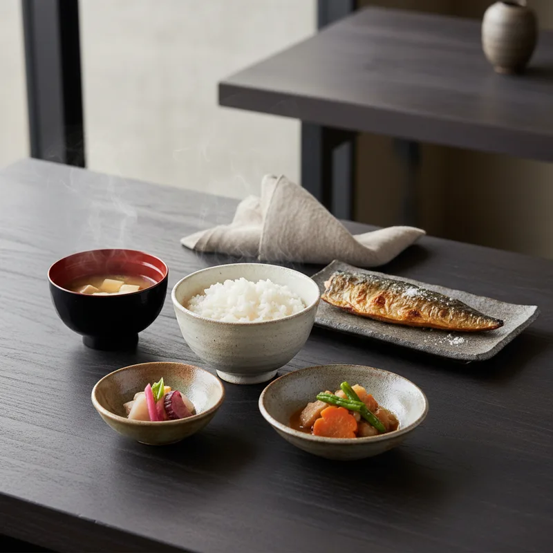 Ichiju Sansai : la philosophie du repas équilibré à la japonaise